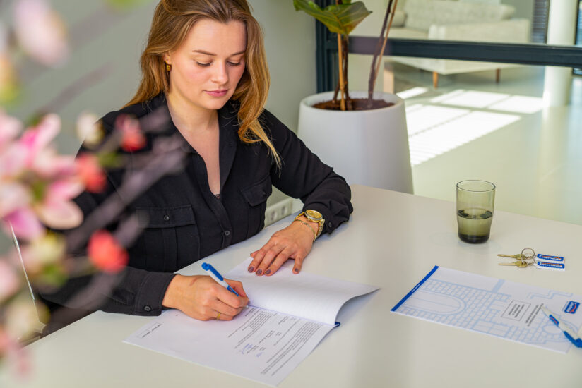 Huurcontractondertekening