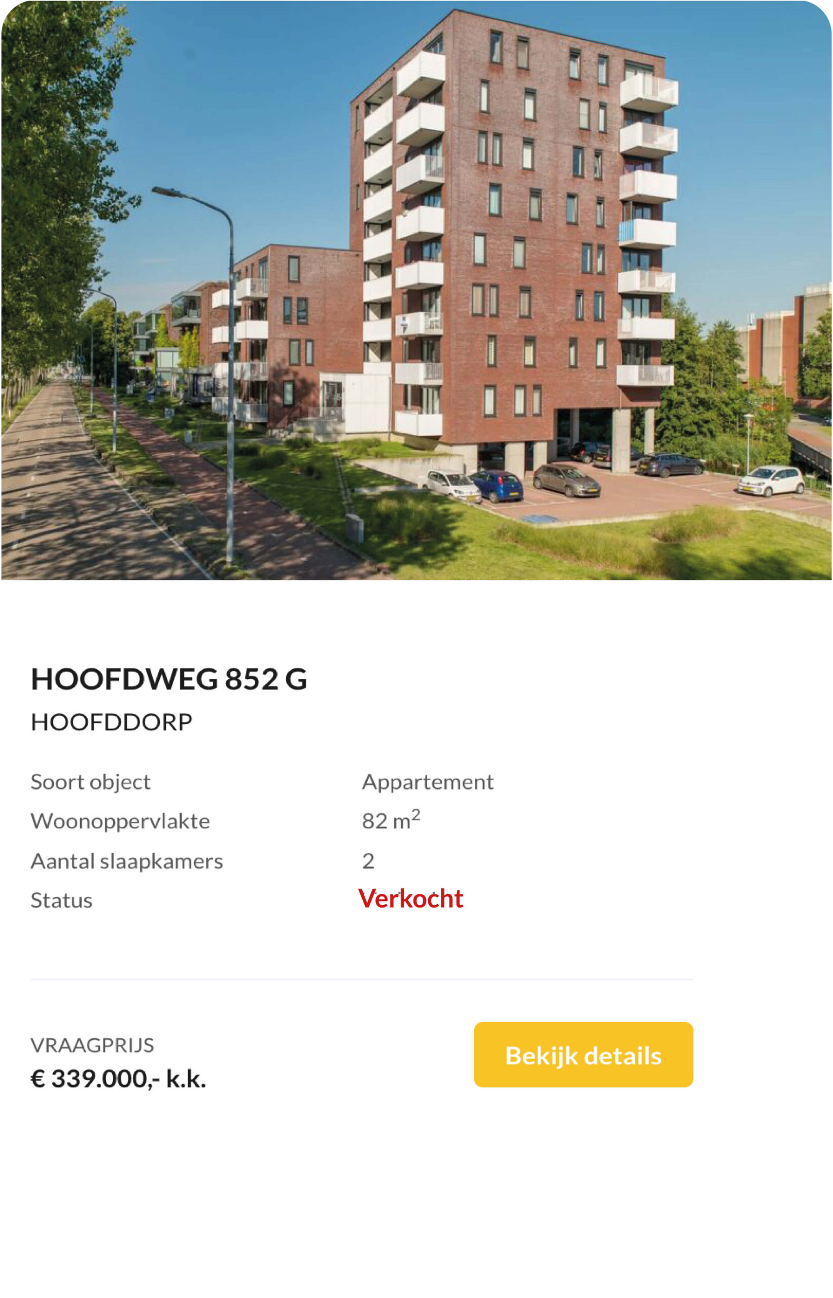 hoofdweg hoofddorp